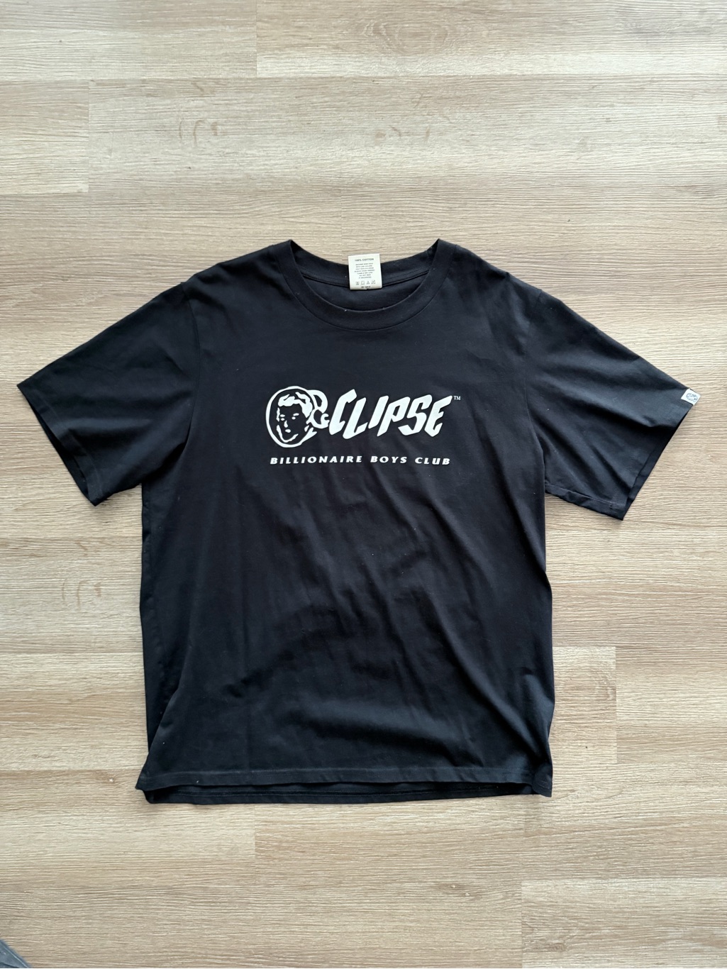 Billionaire Boys Club Clipse Logo Black Graphic Tee